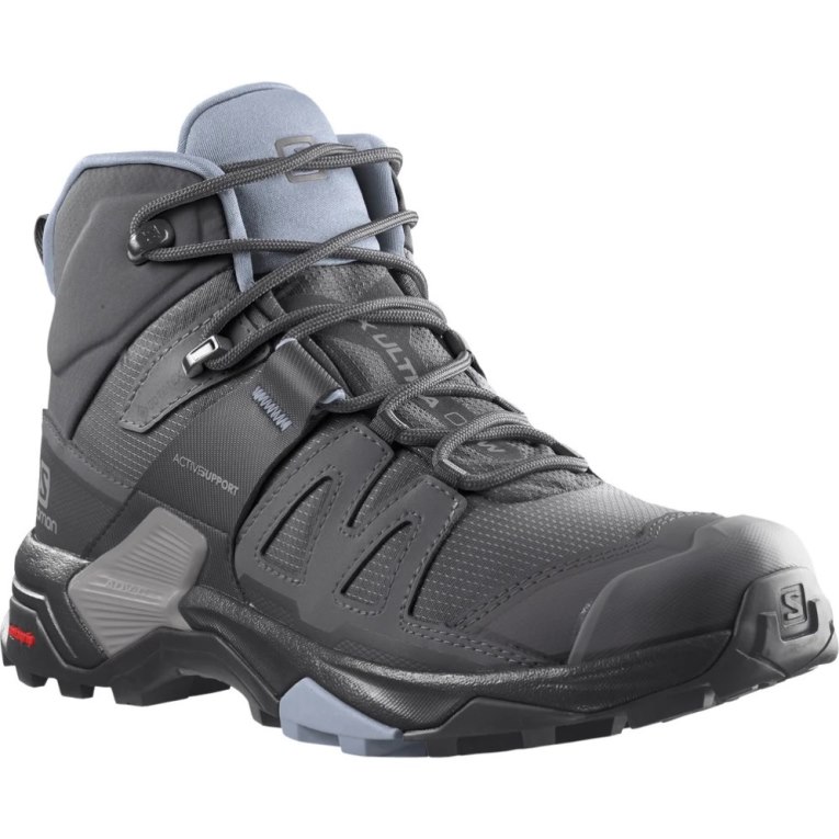 Botas Montaña Salomon X Ultra 4 Mid GTX Mujer Negros | MX DYRE087